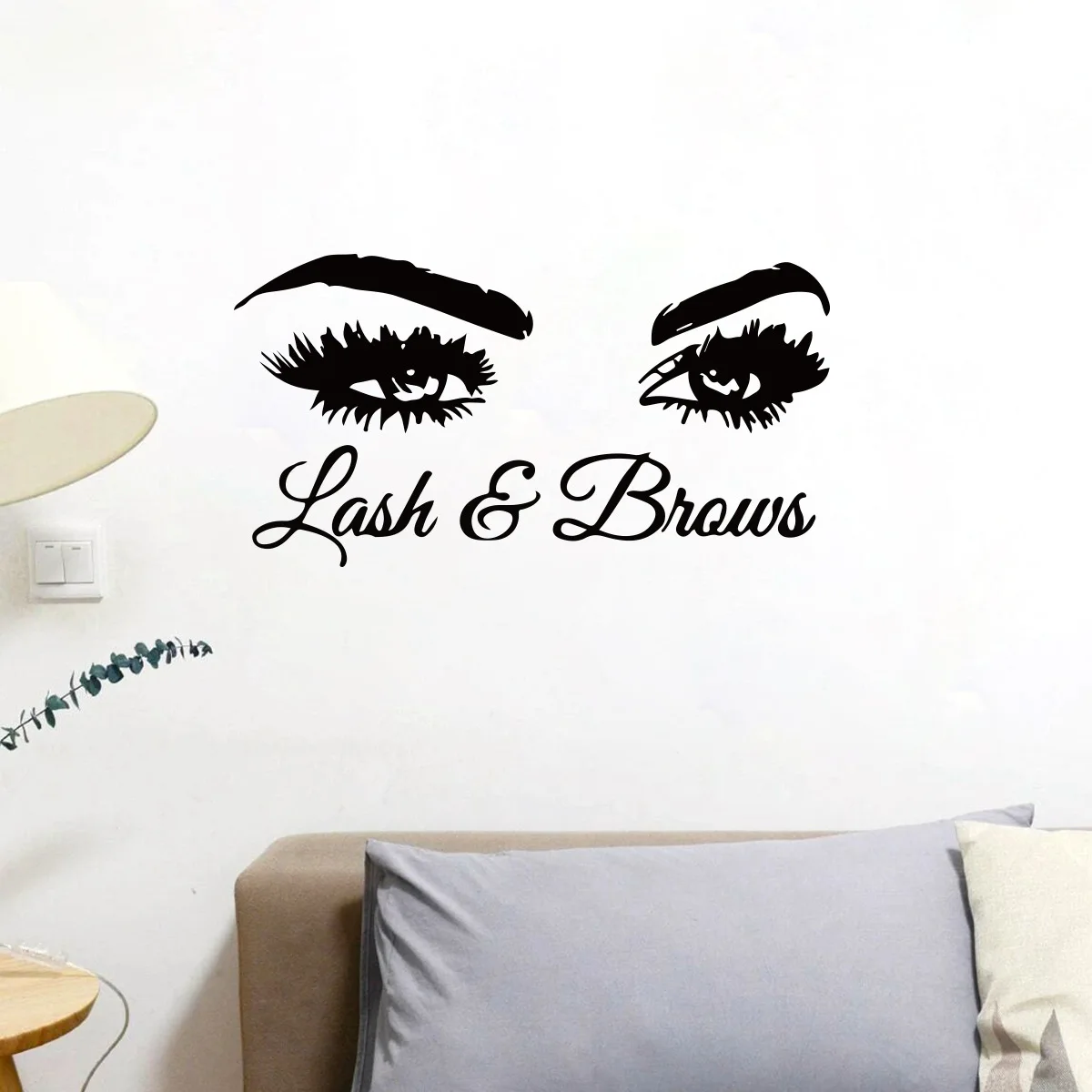 Creative Eye Wall Stickers Living Room Background Decorative Stickers Beauty Salon Wall Self-Adhesive Wall Stickers