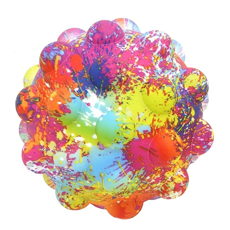 Wholesale Prices Starry Sky Camouflage Squishy 3d Game Pop Puzzle Silicone Squeeze Fidget Toys Stress Balls