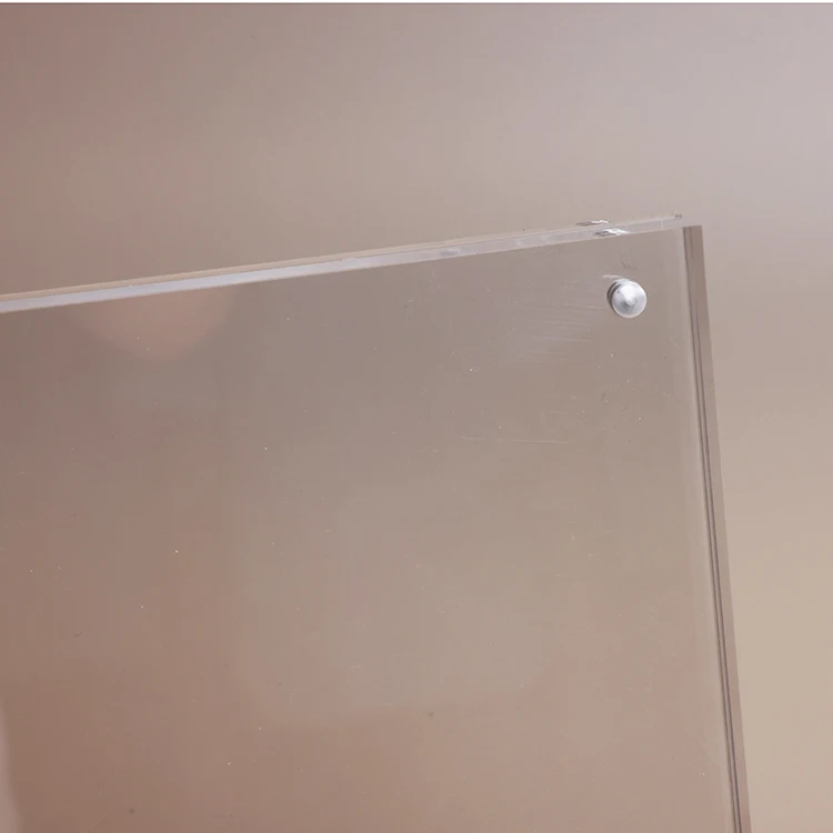 Wholesale Custom Size/Logo Magnetic Photo Frames Acrylic Frame acrylic magnetic photo frame