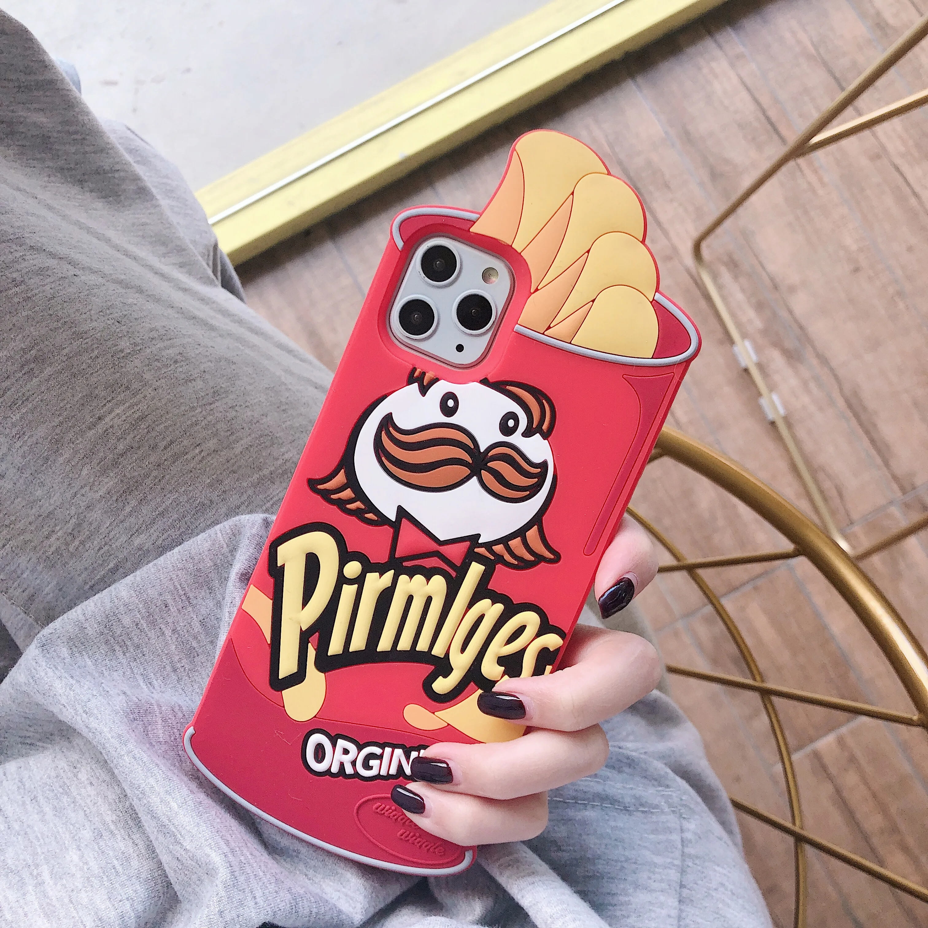 3D cute silicone case for iPhone 13 7Plus 3D Food case cover for iPhone 12PRO MAX X XR XS Max