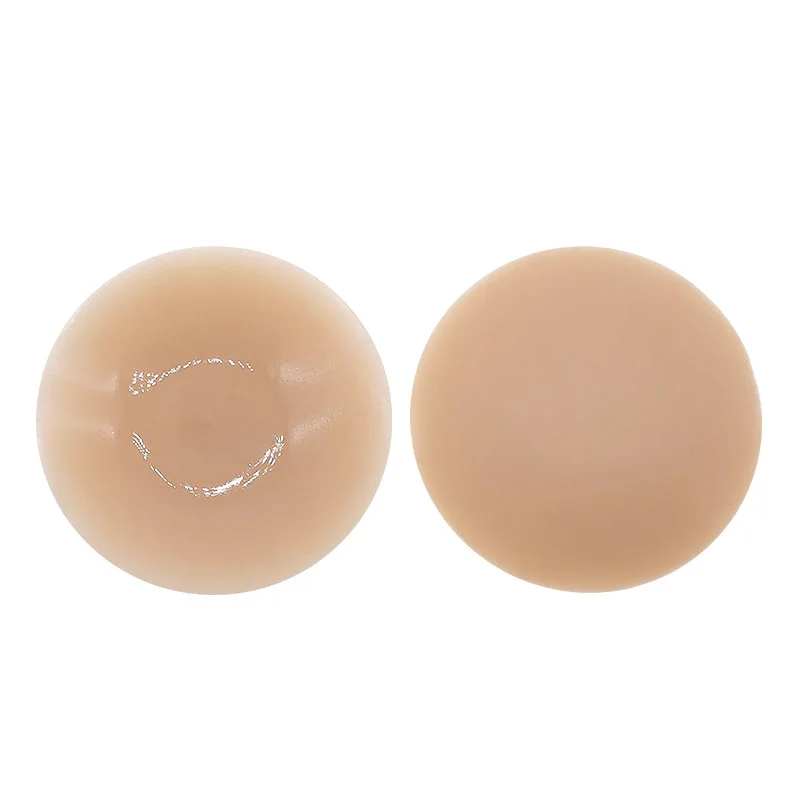 Custom Adhesive Invisible Reusable Round Nipple Covers Silicone Nipple Pasties