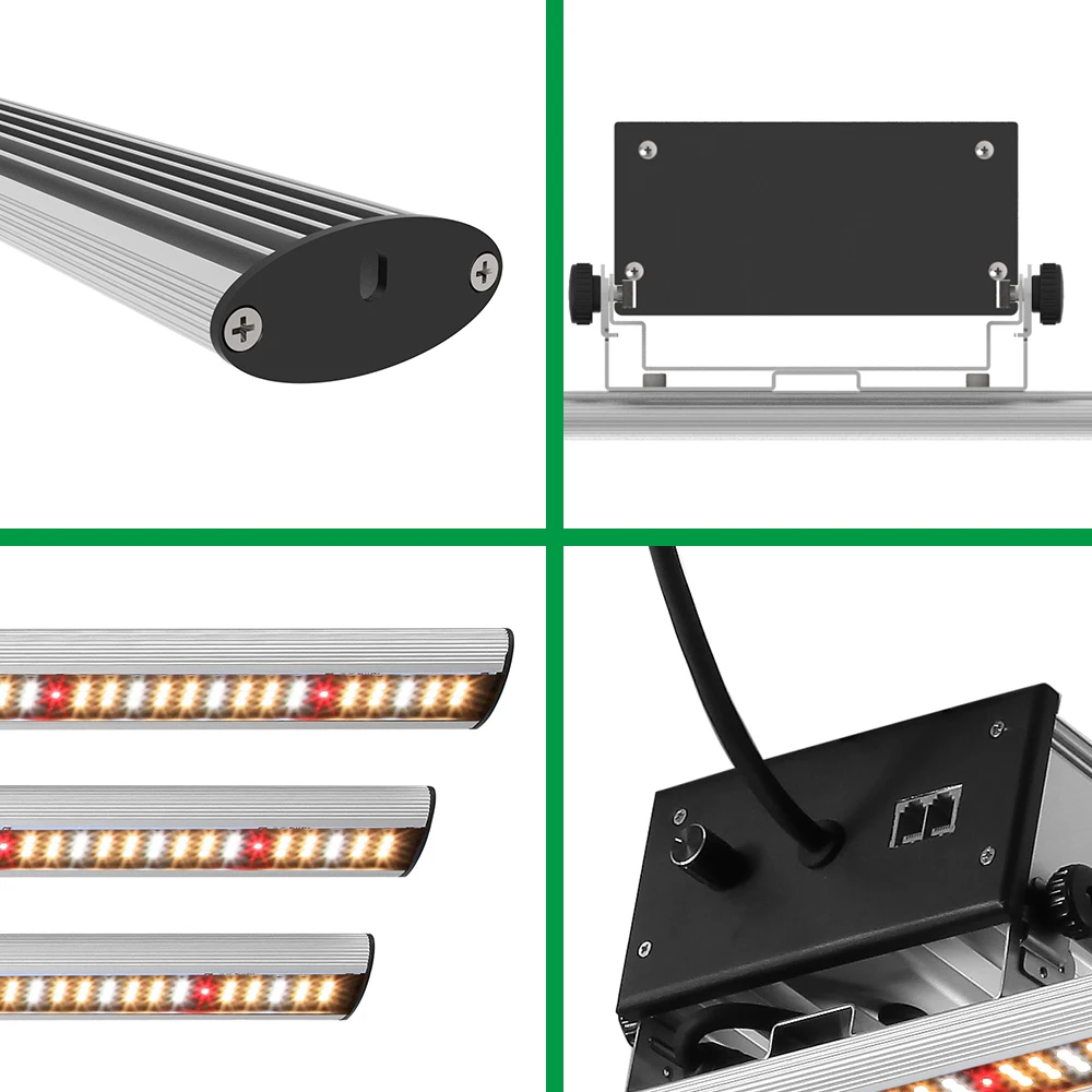 301B 301H Super New Indoor Aeroponics Hydroponic Vertical Farming  Equipment 640W Led Bar Strip Grow Light Bar