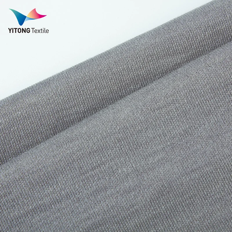 Textile Supplier 180 Gsm Wool Polyester Fabric 67% Polyester 28% Wool 5% Spandex Fabric for Sportswear