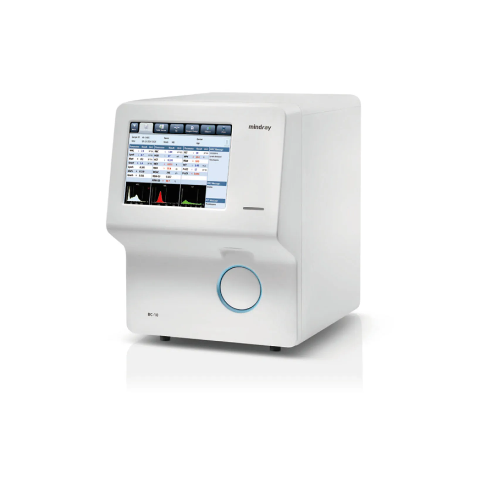 3-слойный автомобильный гематологический анализатор крови 3-Diff Mindray BC10