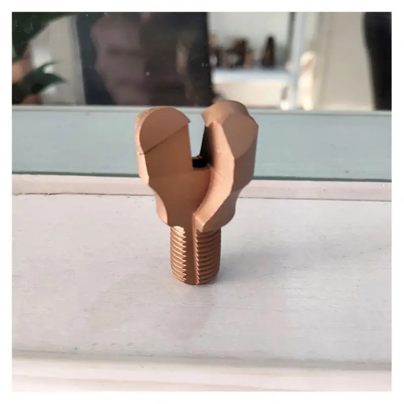 PDC Anchor drill bits with two wings for sale 32mm PCD coal mine anchor bit/ roof bolter drill bit PDC cutter