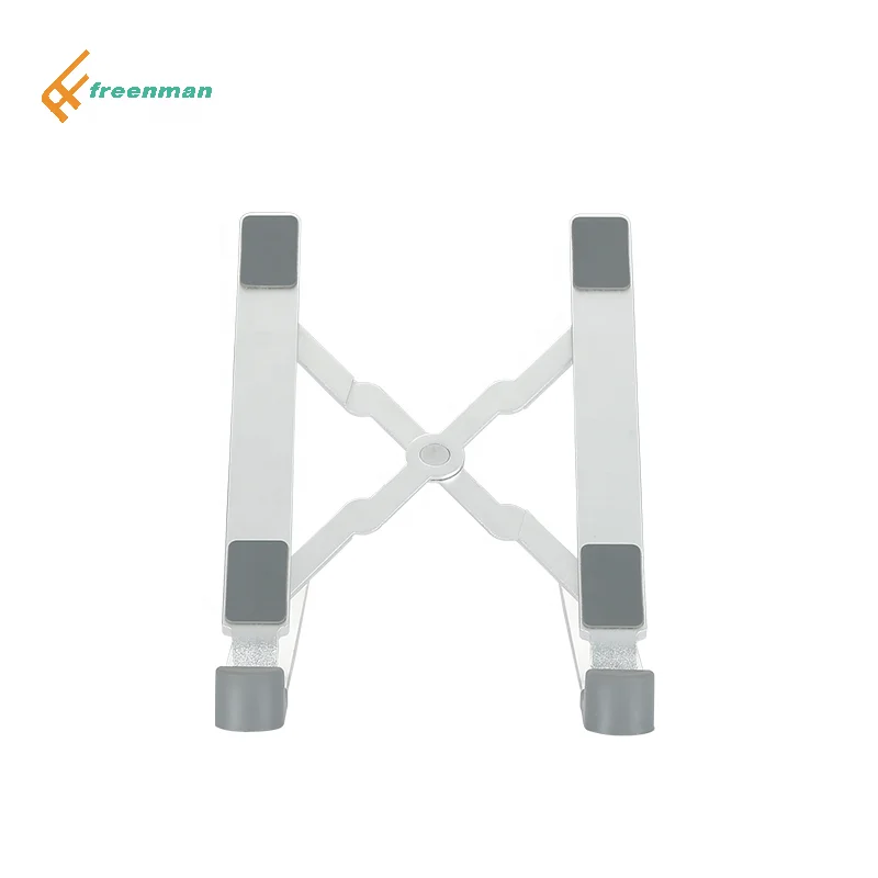 OEM manufacturer Portable aluminum height adjustable desk tablet pc ventilated laptop stand