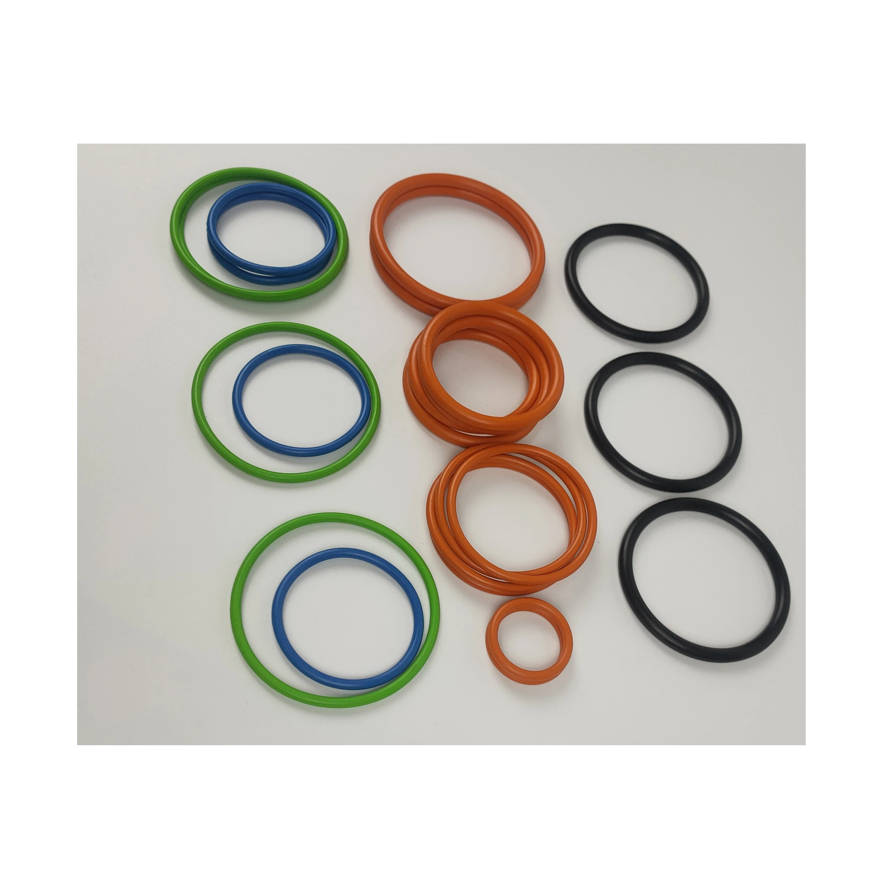 NBR 70 Shore A O кольцо черного и цветного FKM PTFE Резина EPDM Силиконовое уплотнительное