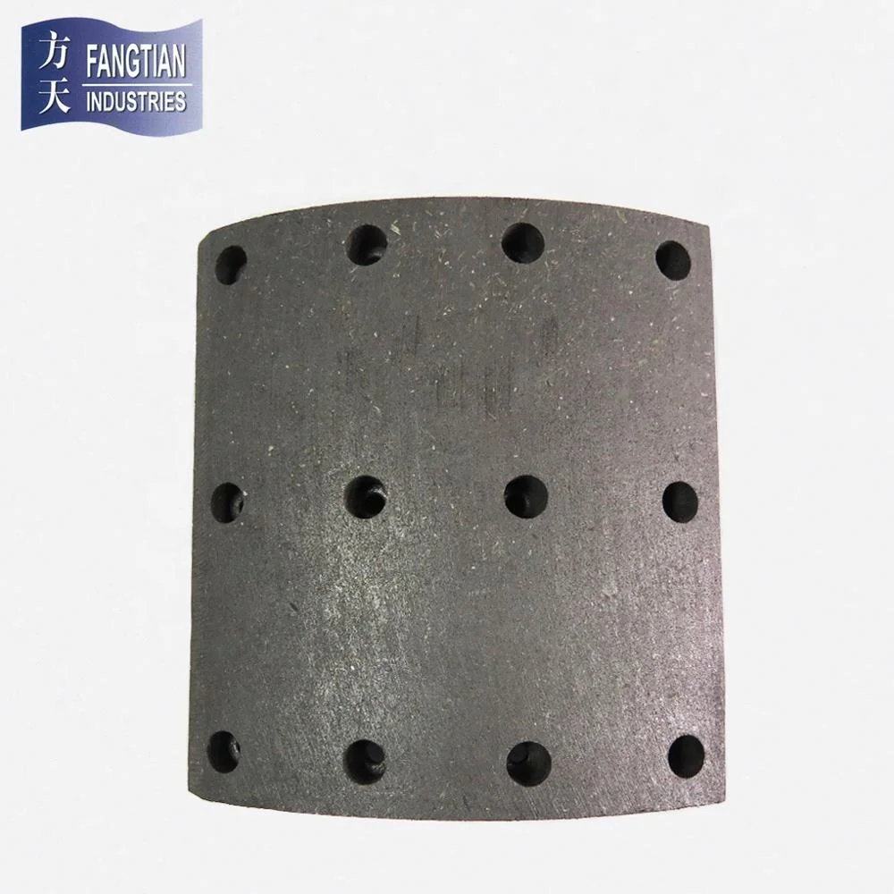 Non-asbestos  brake lining 19938 for truck