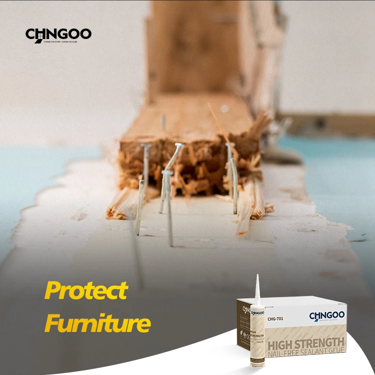 CHNGOO Free Nail Glue Nailing Free Sealant Fix Construction Adhesive