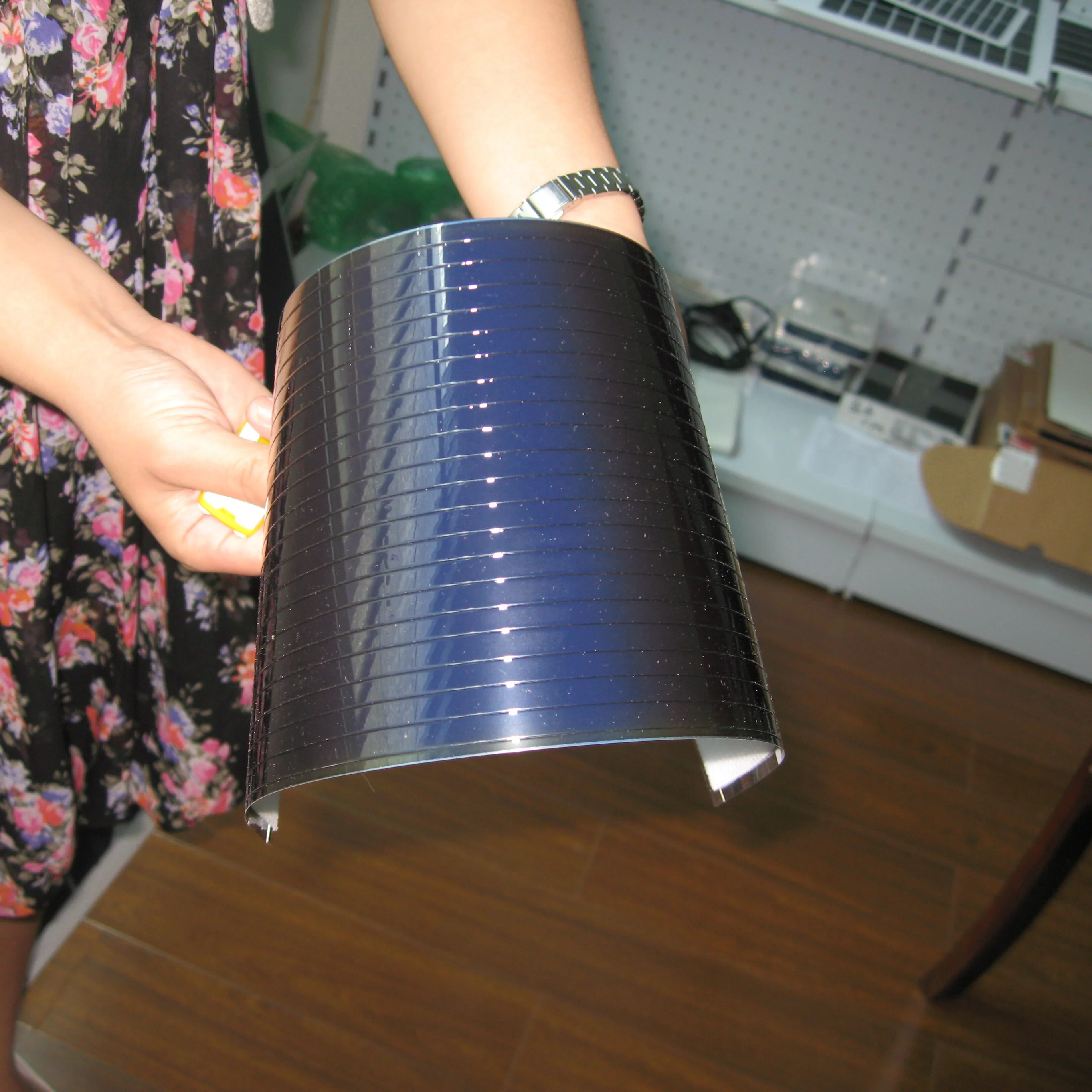 100% Bendable Flexible Portable Solar Panel Charger New Design With Fabric Overlap Long Life