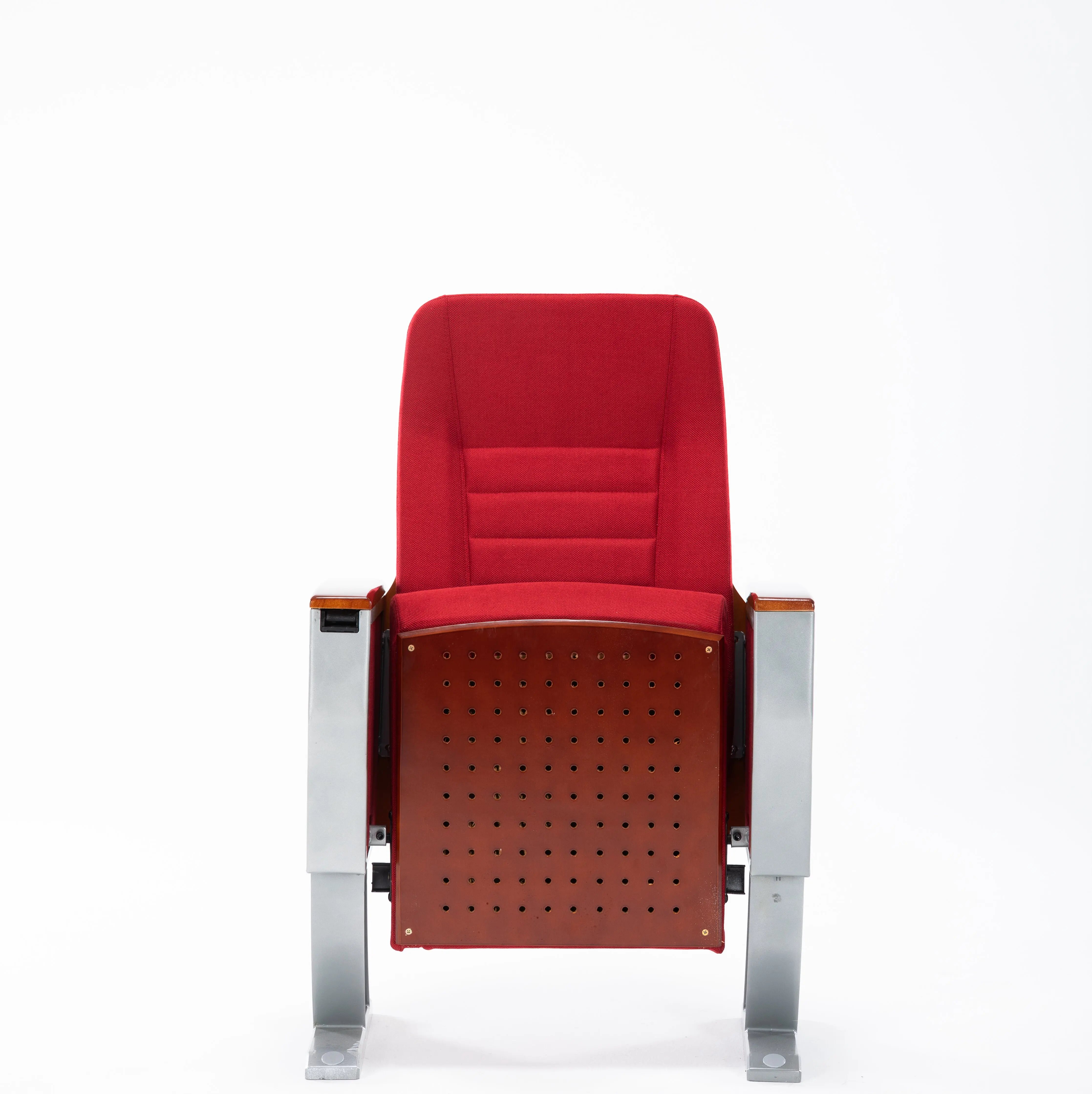 Durable Modern Home Fabric Folding Theater Auditorium Cinema Chairs for Church Hall School & Hotel Made of Metal