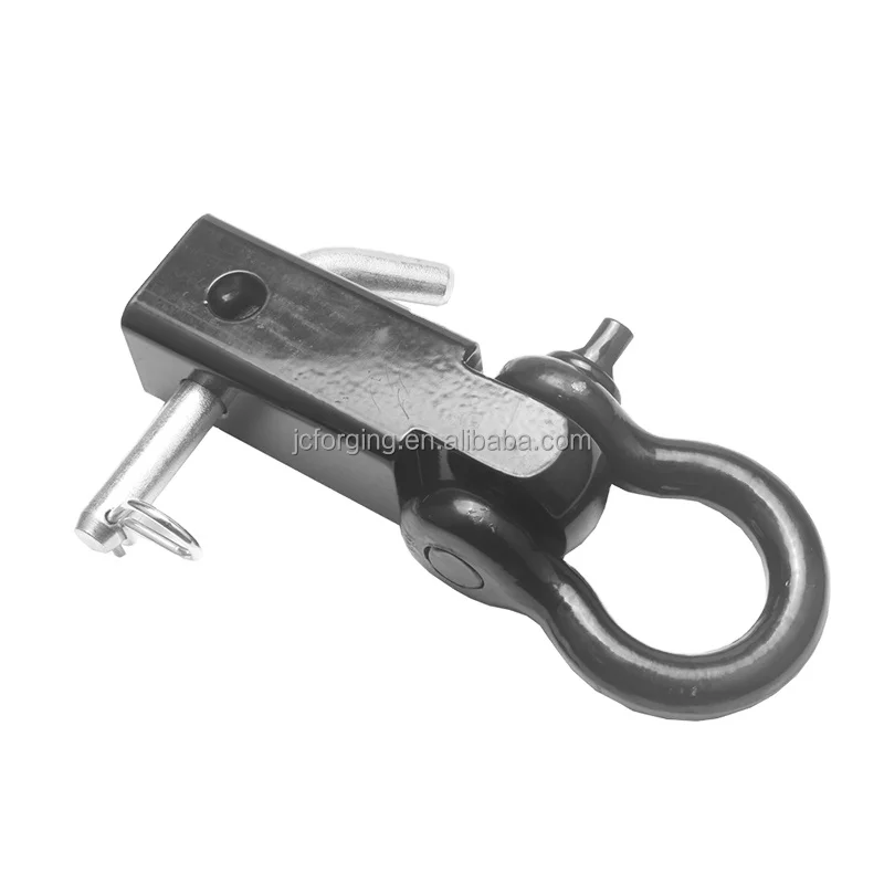 4.8t Car Tow D Ring   Accessories Bow Shackle Heavy Duty Off Road Pulling Red