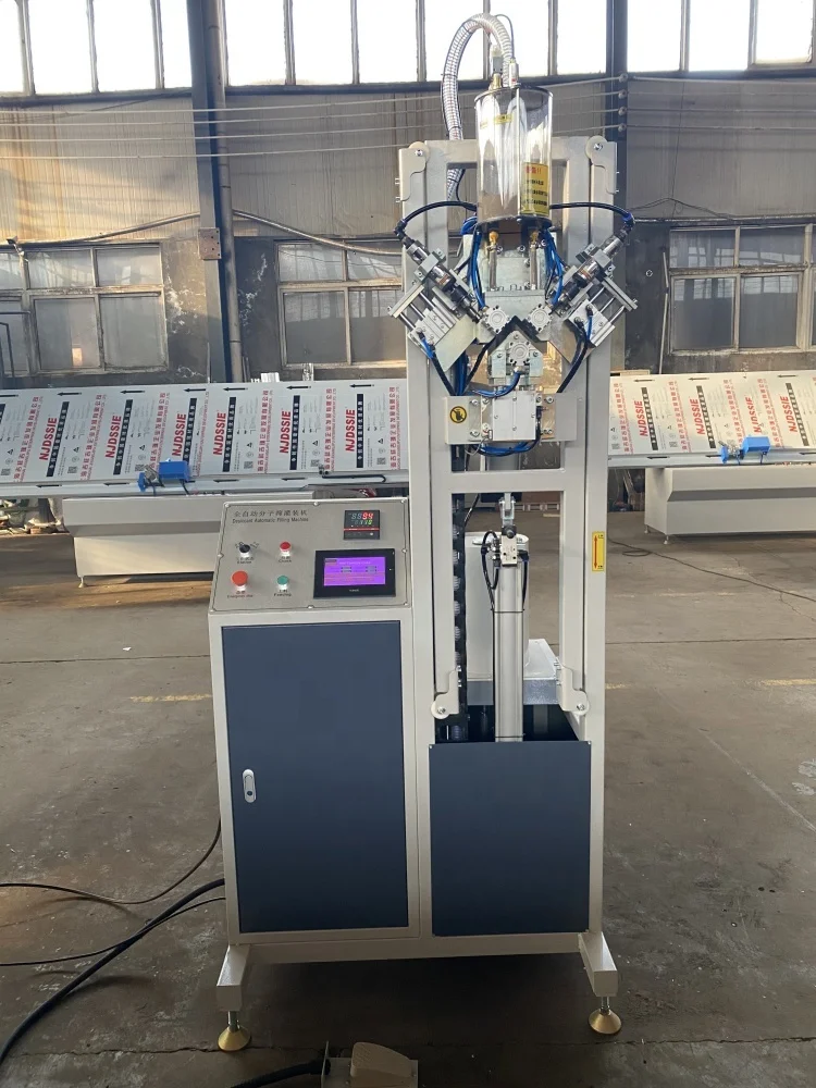 Desiccant Automatic Filling Machine Insulating Glass Making IG Line Double Glazing Molecular Sieve Filler Machine