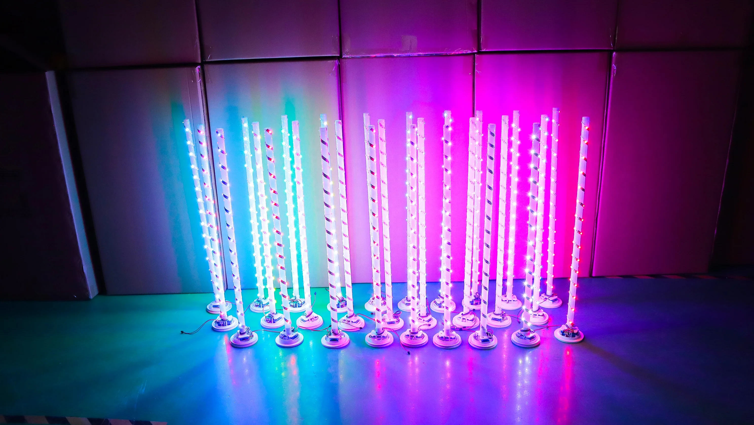 New Party Light Spare Part 16 Colors Change Remote Control Led Tube Light  for Led Cocktail table