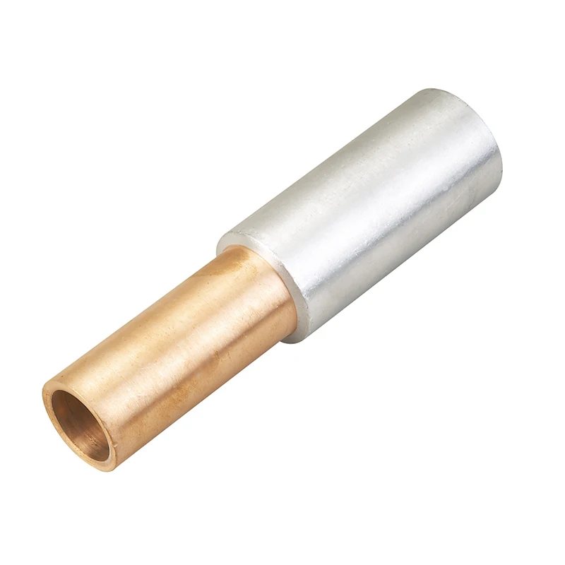 Aluminium copper tube to bimeatal connector terminal manufacture in  china factory