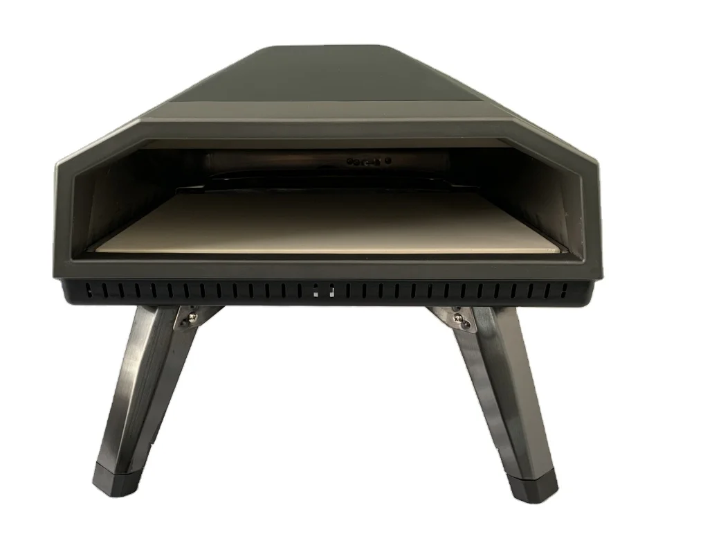 Мобильный 12 дюймов газовая печь для пиццы приведенный в действие газом из нержавеющей стали кемпинга на открытом воздухе