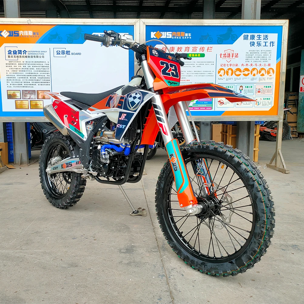 KEWS K23 NB300 Engine Off-road Motorcycle Electric Start 4 Stroke Moto Cross 300cc Dirt Bike