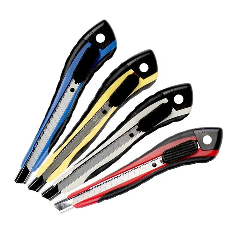 Auto-Lock Box Cutter Retractable SDI 0412C Office Home Arts 9mm Utility knife Cutter knife