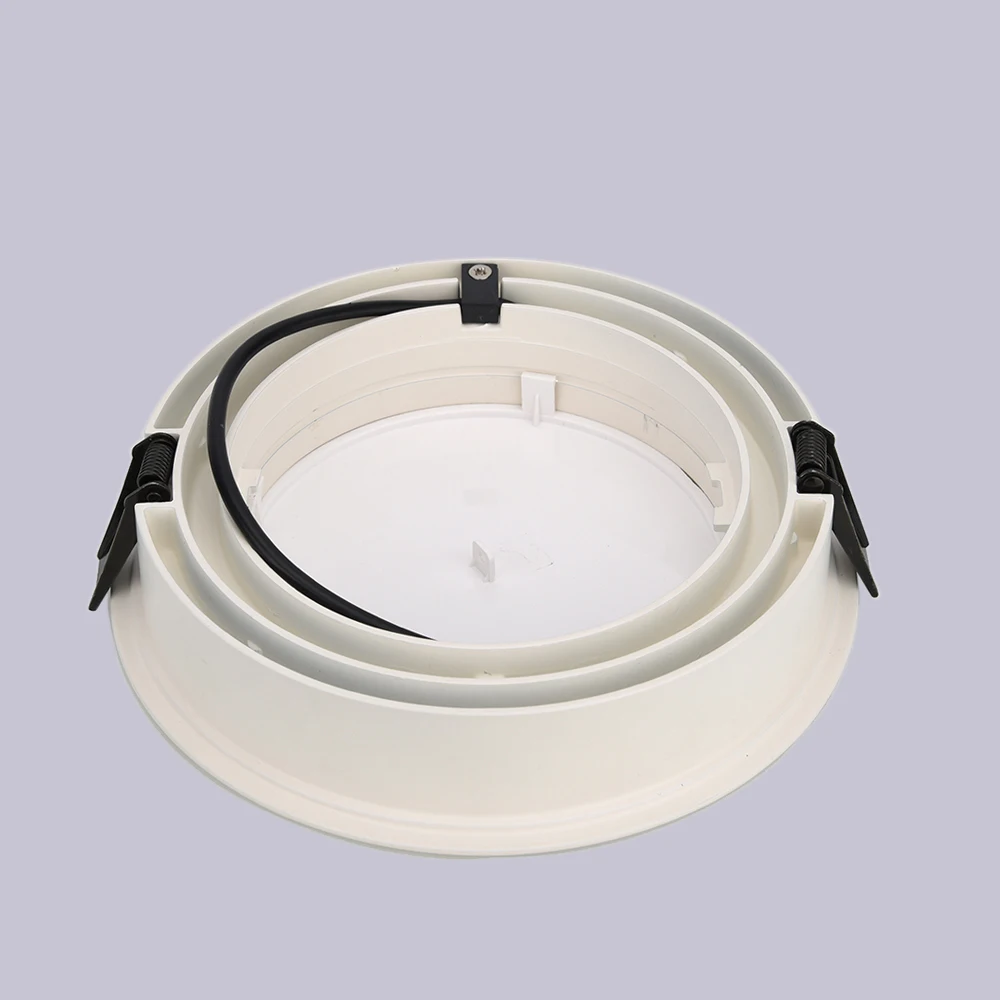 
New design top quality indoor aluminum round ceiling adjustable 15W dimmable COB recessed led spot light 
