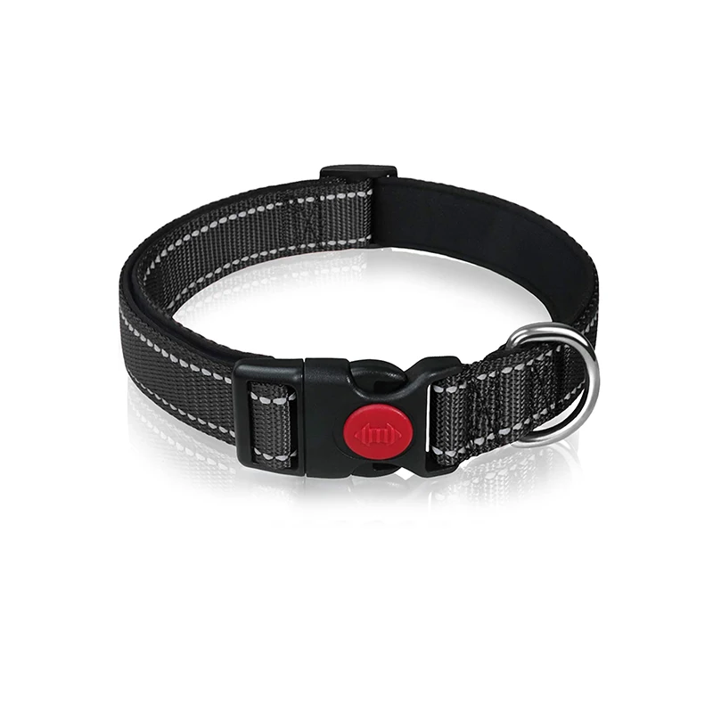 Eco-friendly Competitive Price Outdoor Custom Adjustable Neoprene Padded Luxury Dog Training Collar