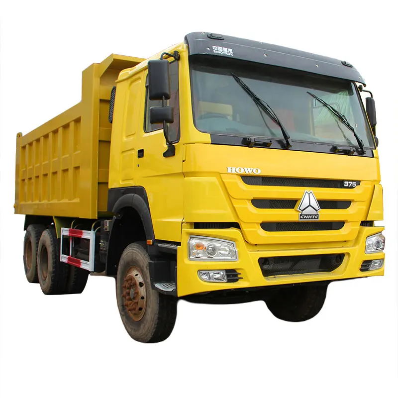 Second hand Haowo dump trucks are sold at the lowest price on the entire network