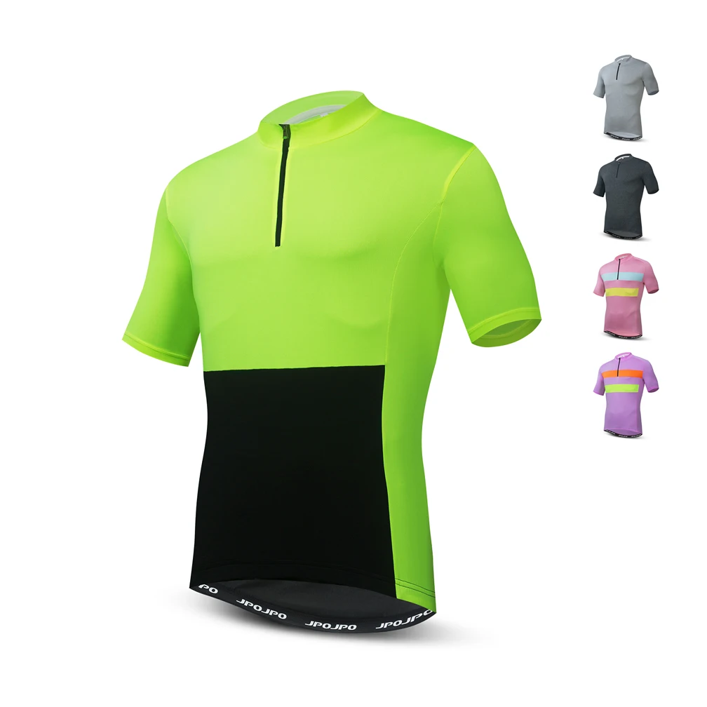 Cycling Jersey Men Short Sleeve Oem Clothing Half Zip Pro Team MTB Bike Apparel Bicycle Race shirt Ciclismo