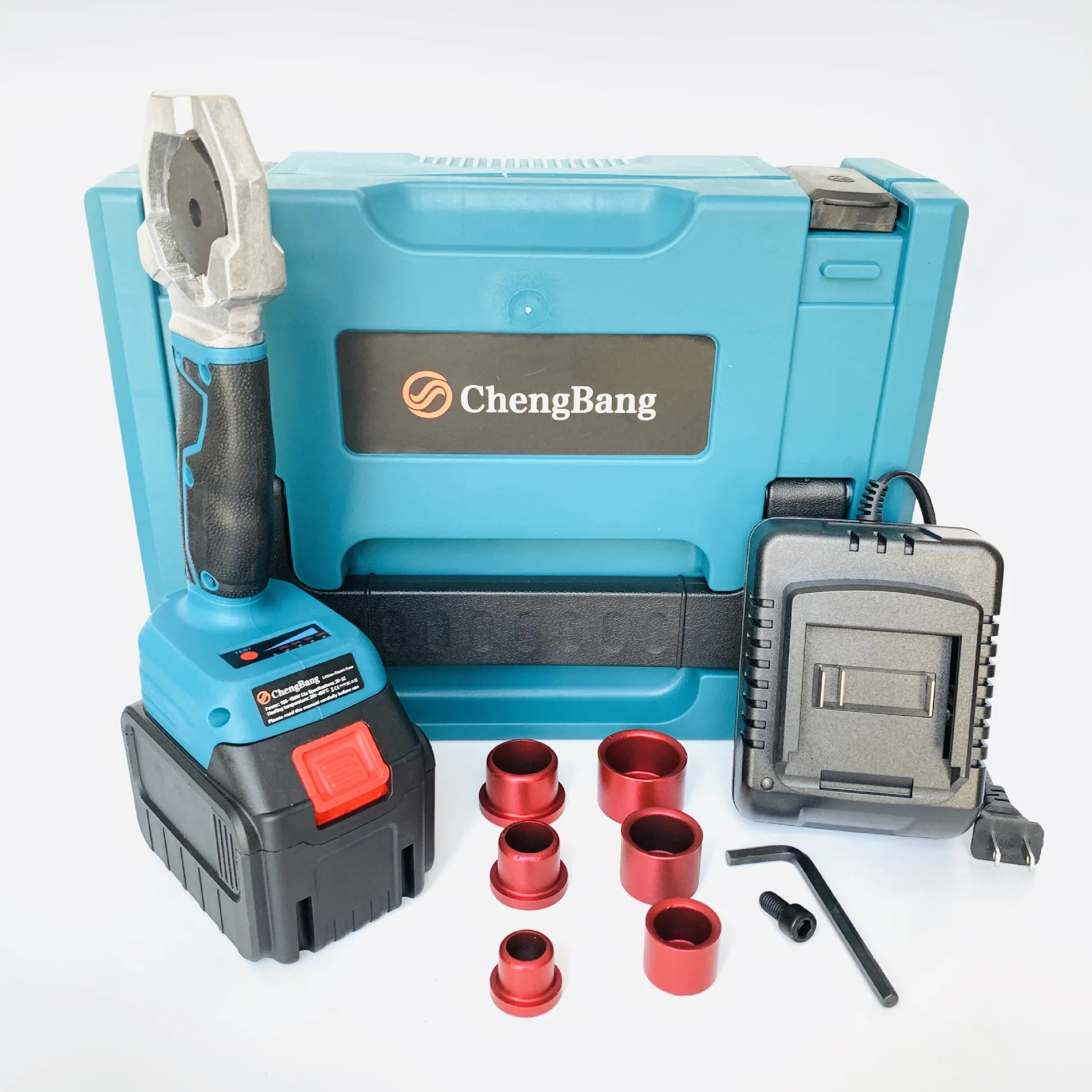 150W Portable Rechargeable Cordless Electronic Thermostatic Water Pipe Heating Fuser Plastic PPR Tube Welding Hot Melt Machine