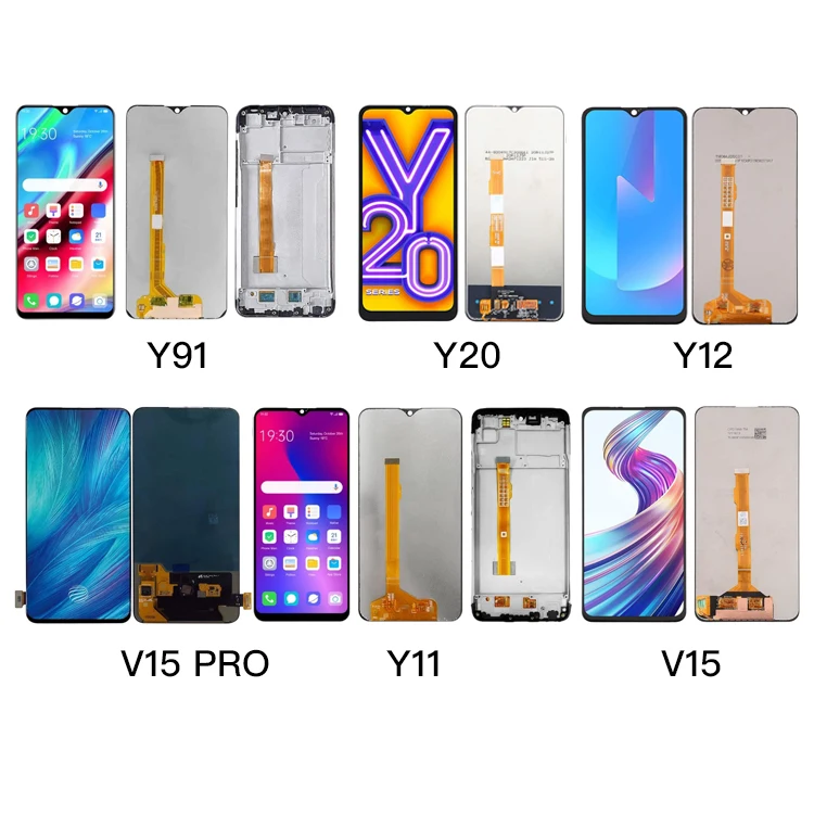 OLED lcd manufacturer  for VIVO LCD for VIVO Y91 Y20 Y11 Y12 V15 Pro Y19 Y15 Y17 display touch lcd screen replacement pantallas