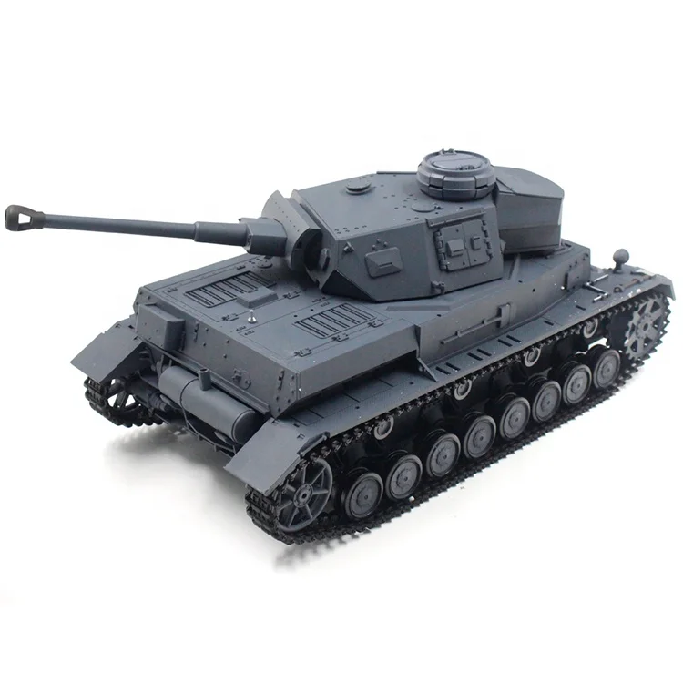 Henglong 3859-1 1/16 Scale Panzer IV F2 Type RC Tank Military Model 2.4Ghz IR+BB Radio Remote Control Toys DIY Tank Hobby Gifts