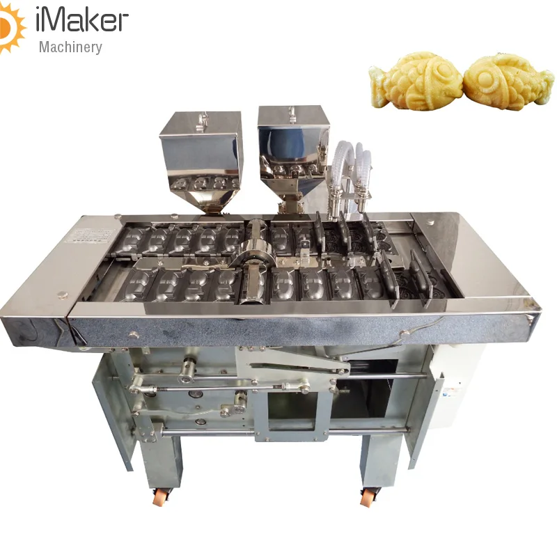 Walnut Cake Forming Fish Shape Delimanjoo Making Machine