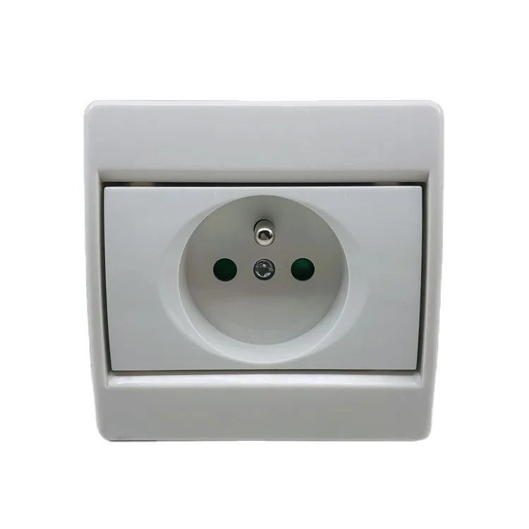 Ingelec French three-prong wall switch socket electrical products official brand 16A current 220V