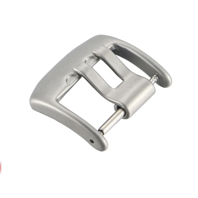Custom Stainless Steel Watch Buckle for Smartwatches 20mm Strap Buckle Watch Accessories Spring Bar Pin Buckle Hydraulic Clasp