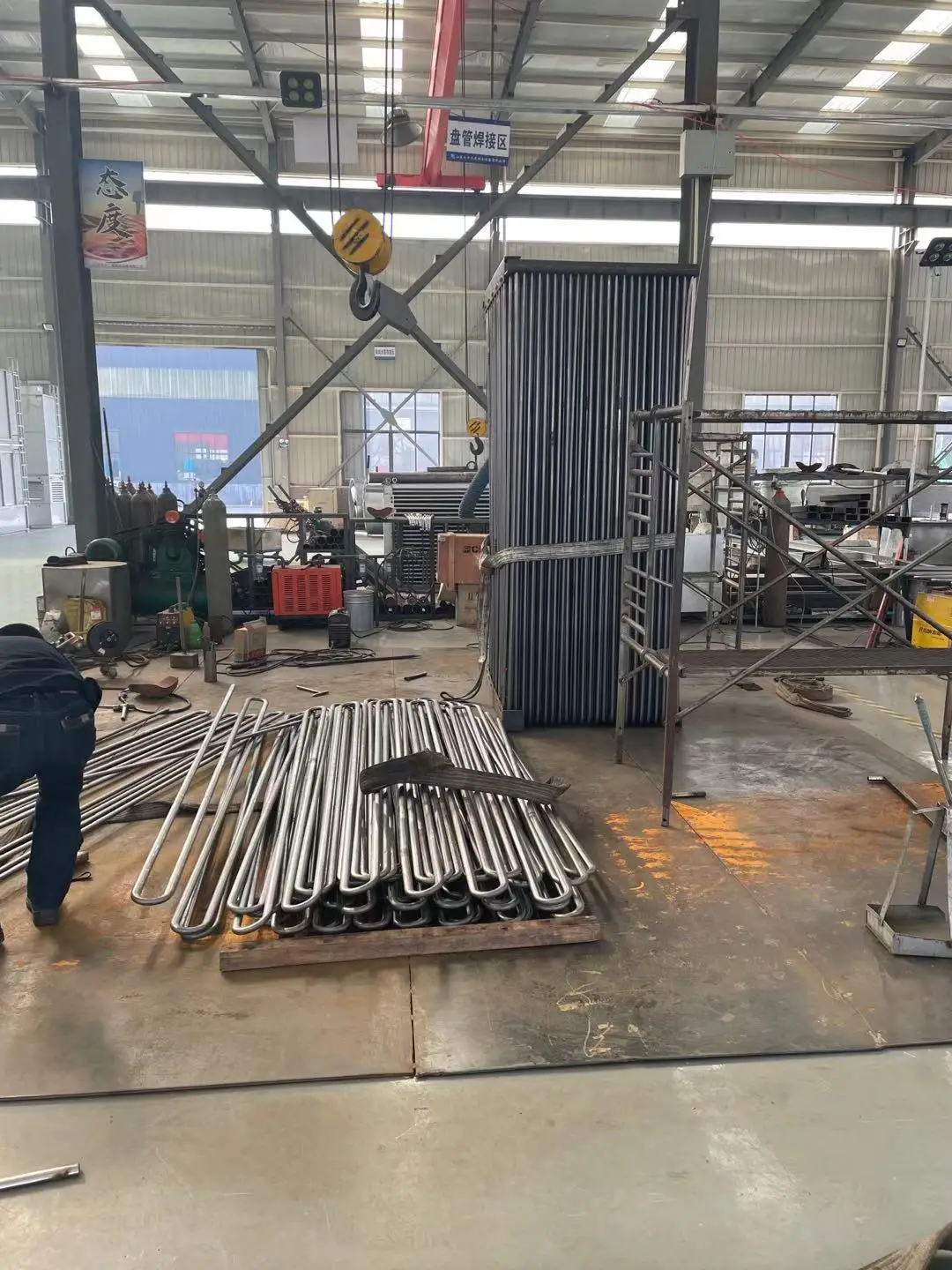 Shadnog 72 Degree Ss Or Hot Dip Galvanized Cooling Tower Coil For Refrigeration