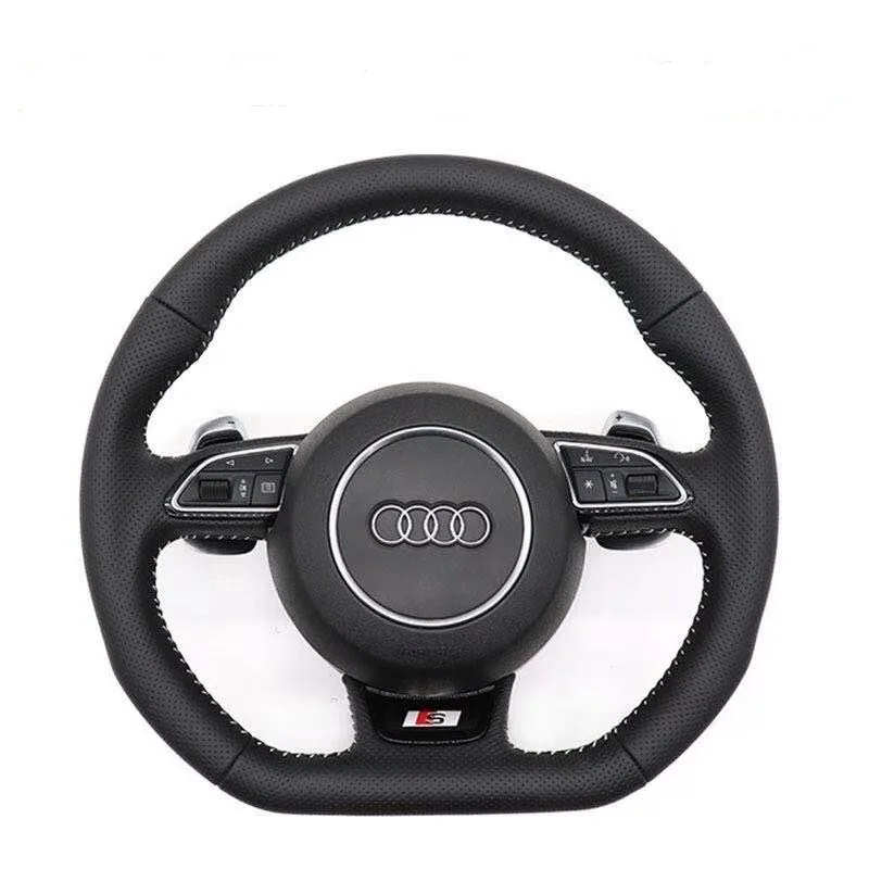 
High Quality LED carbon fiber steering wheel For Audi RS 2010+ 