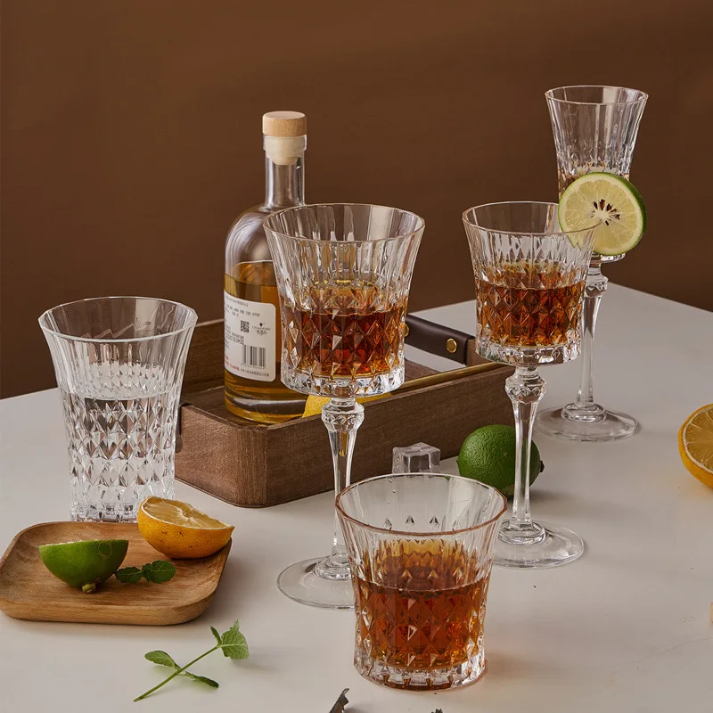 Custom 10oz 300ml water whiskey wine crystal drinking glassware glass cup manufacturers