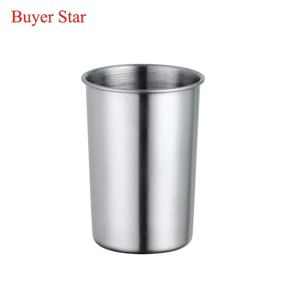 Customize Logo Cheap Metal Stainless Steel Coffee/Beer Drinking Water Tumbler Cup