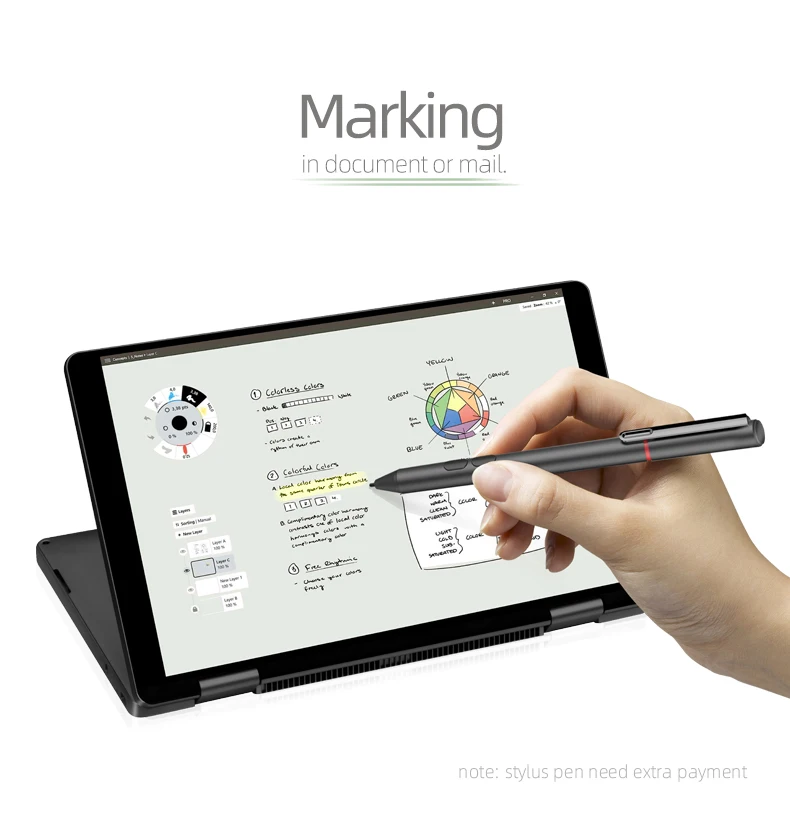 
One-netbook onemix 3s core M3-8100Y 8GB 256GB SSD 2560*1600PIX 8.4inch mini laptop 