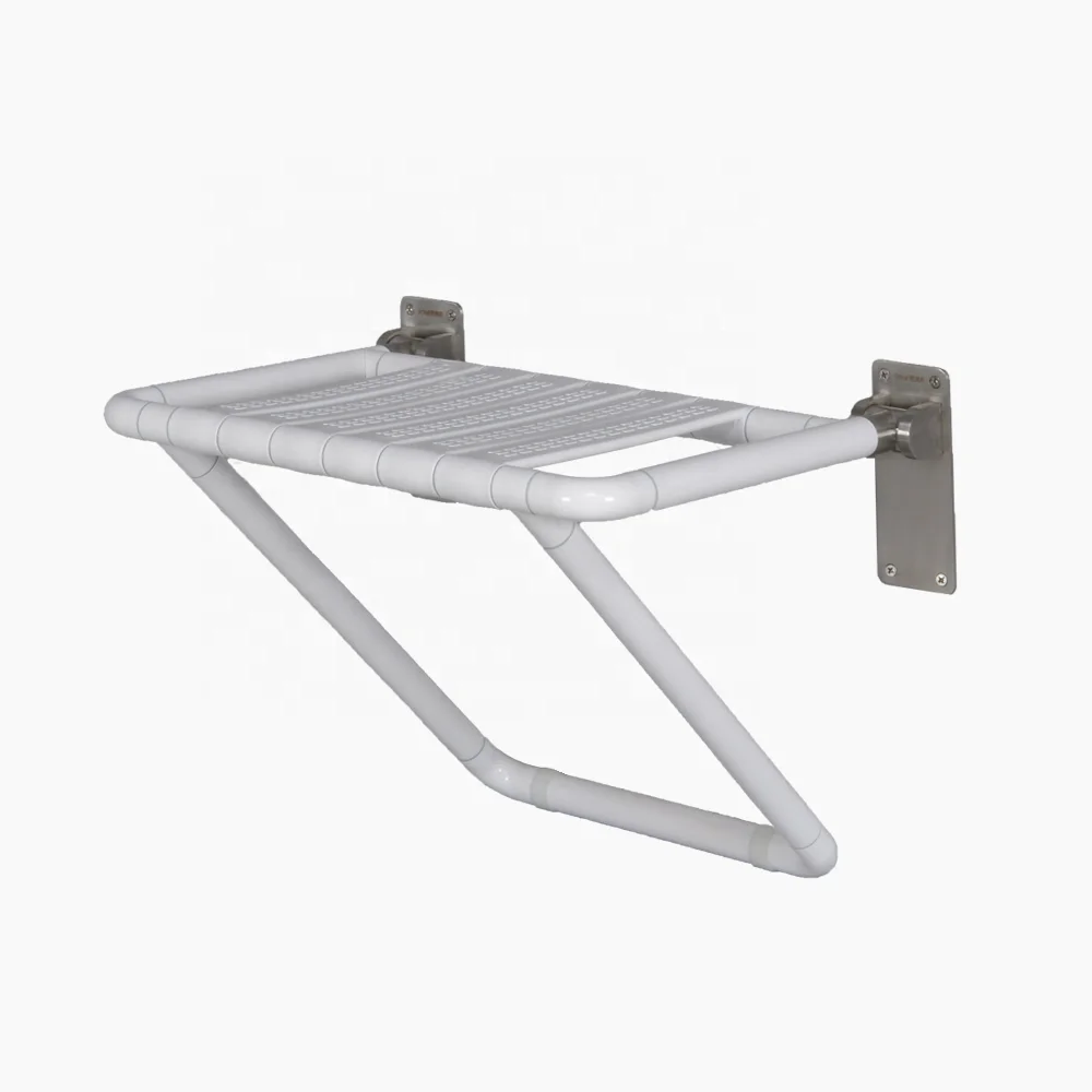 
Aluminum Frame Wall Mounted Folding Bathroom Shower Chairs for Elderly 