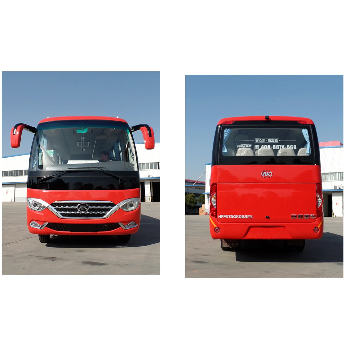 22+1 Seats Mini bus Diesel Engine High Quality Minibus VIP coach Inner-city bus
