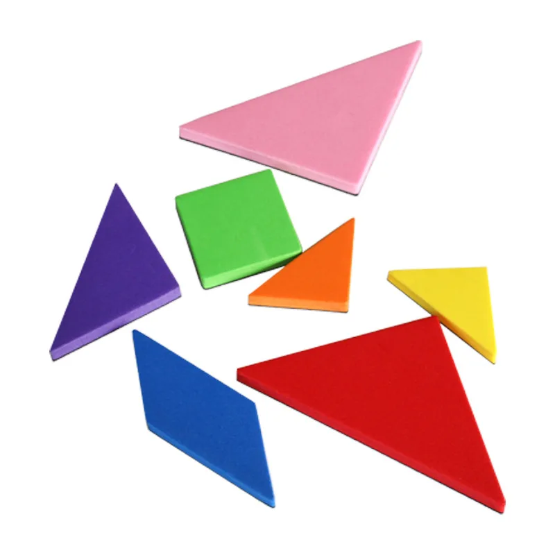 Строительные блоки высокой плотности Eva из пенопласта игрушечные геометрические