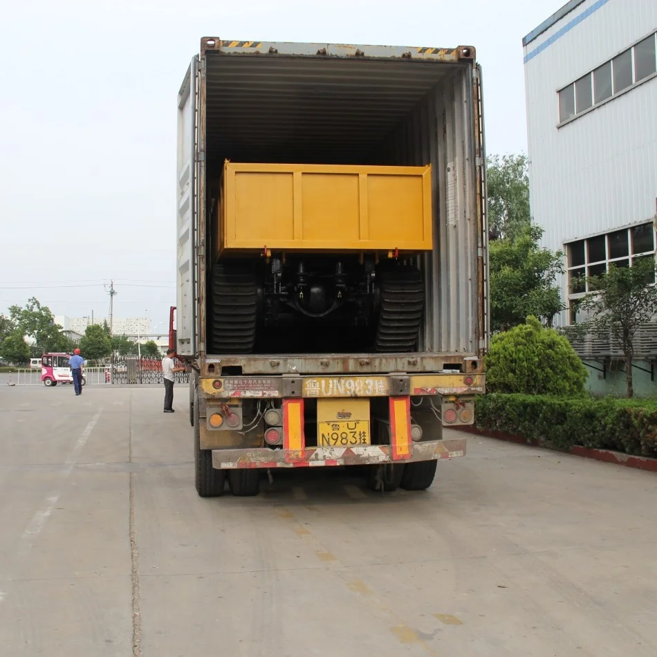 
10 tons mini crawler dump trucks manufacturer China 