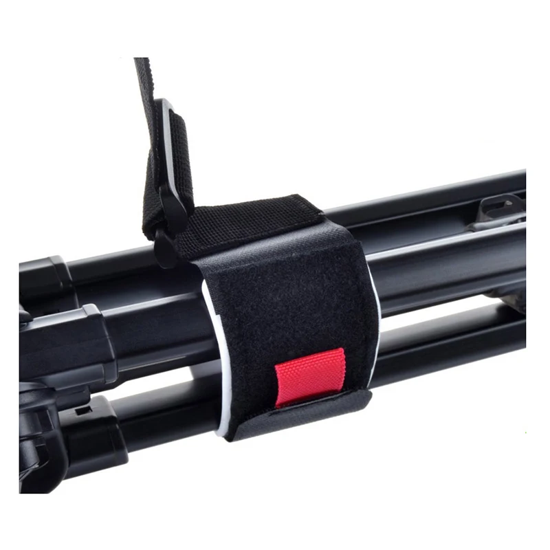 Adjustable Carrier Handle Lash Straps Hook Loop Protection Black Nylon ski shoulder carrier