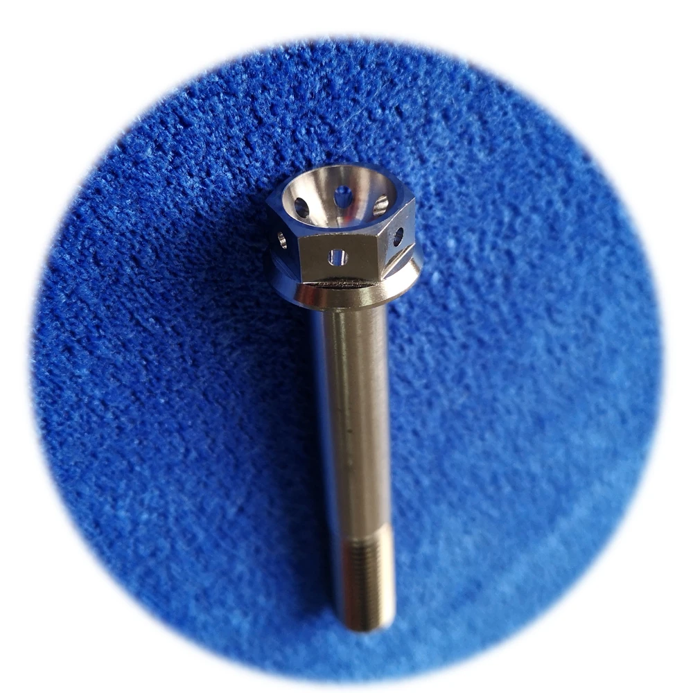 
Din 6921 M5 M6 M8 M10 Gr5 Titanium Flange Bolt For Motorcycle 