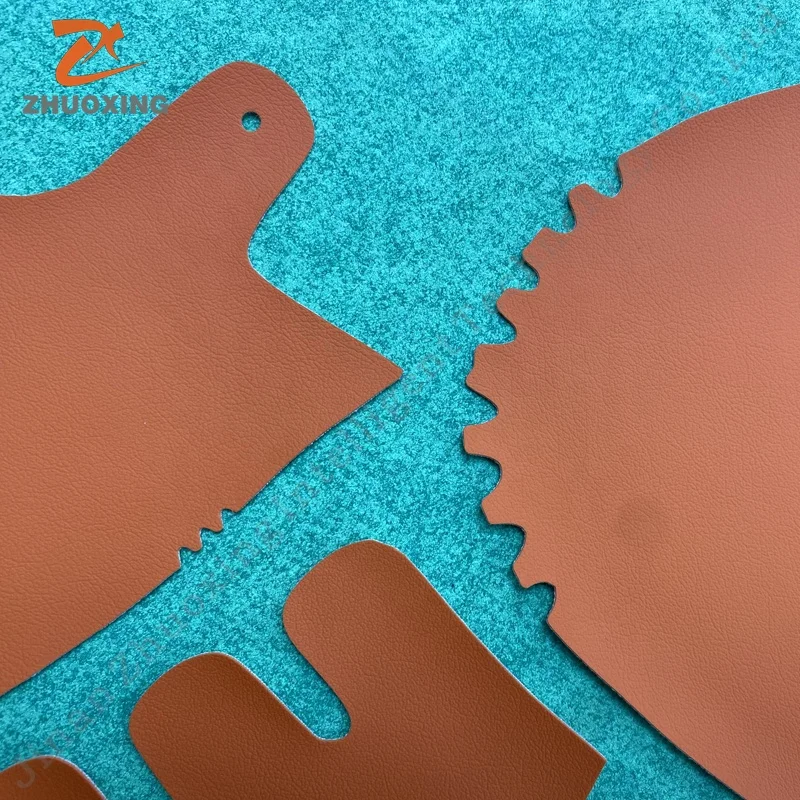 Jinan Zhuoxing leather shoe making equipment and tools cutting machine knives with contour capture camera for automatic nesting