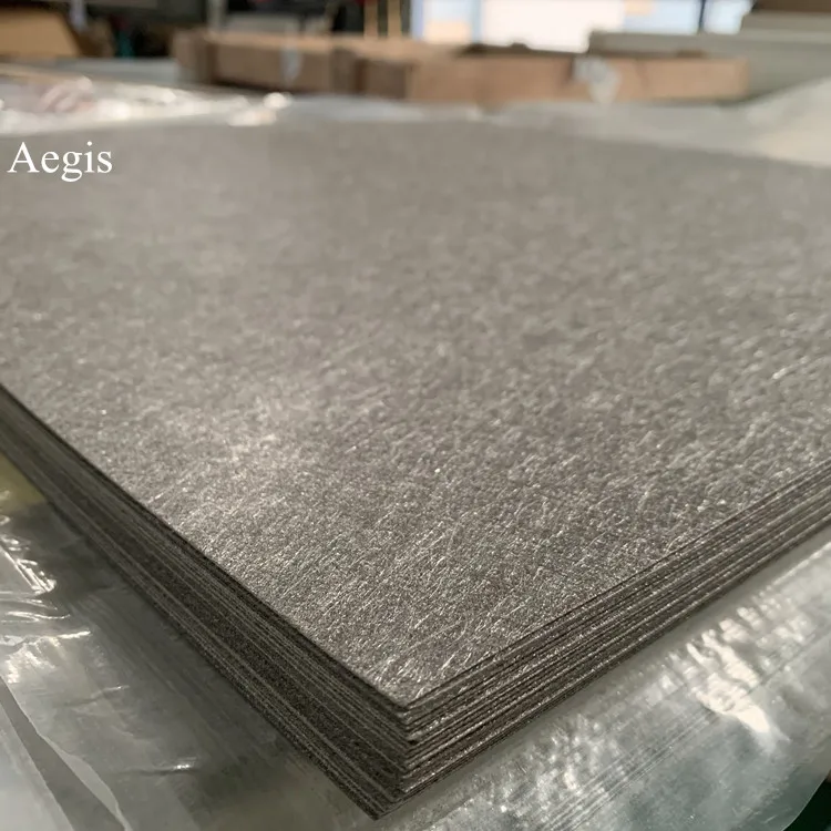hydrogen fuel cell systems 99.98% pure ti 0.4mm 0.6mm fiber sintered titanium felt