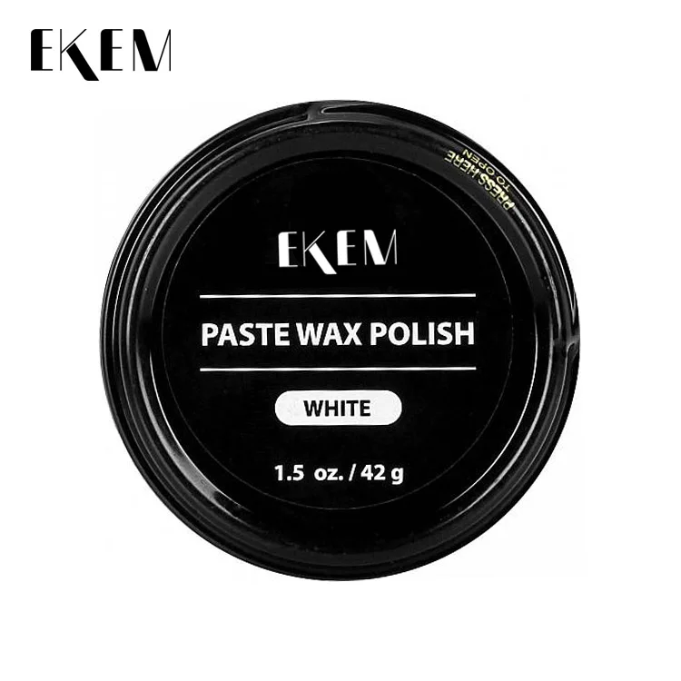 EKEM Black & Natural Waxed Shoe Polish Cream Luxury Solid Shoe Polish Leather Conditioner