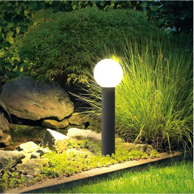 G-0716-JDK High quality IP65 waterproof stainless steel PC column led 5w 80 cm high exterior park yard roadside column shape