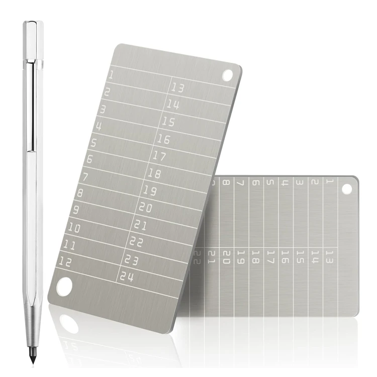 Customized Cheap Cnc Laser Cutting Stainless Steel Crypto Metal Plate Seed Storage Phrase Backup Cold Storage Wallet