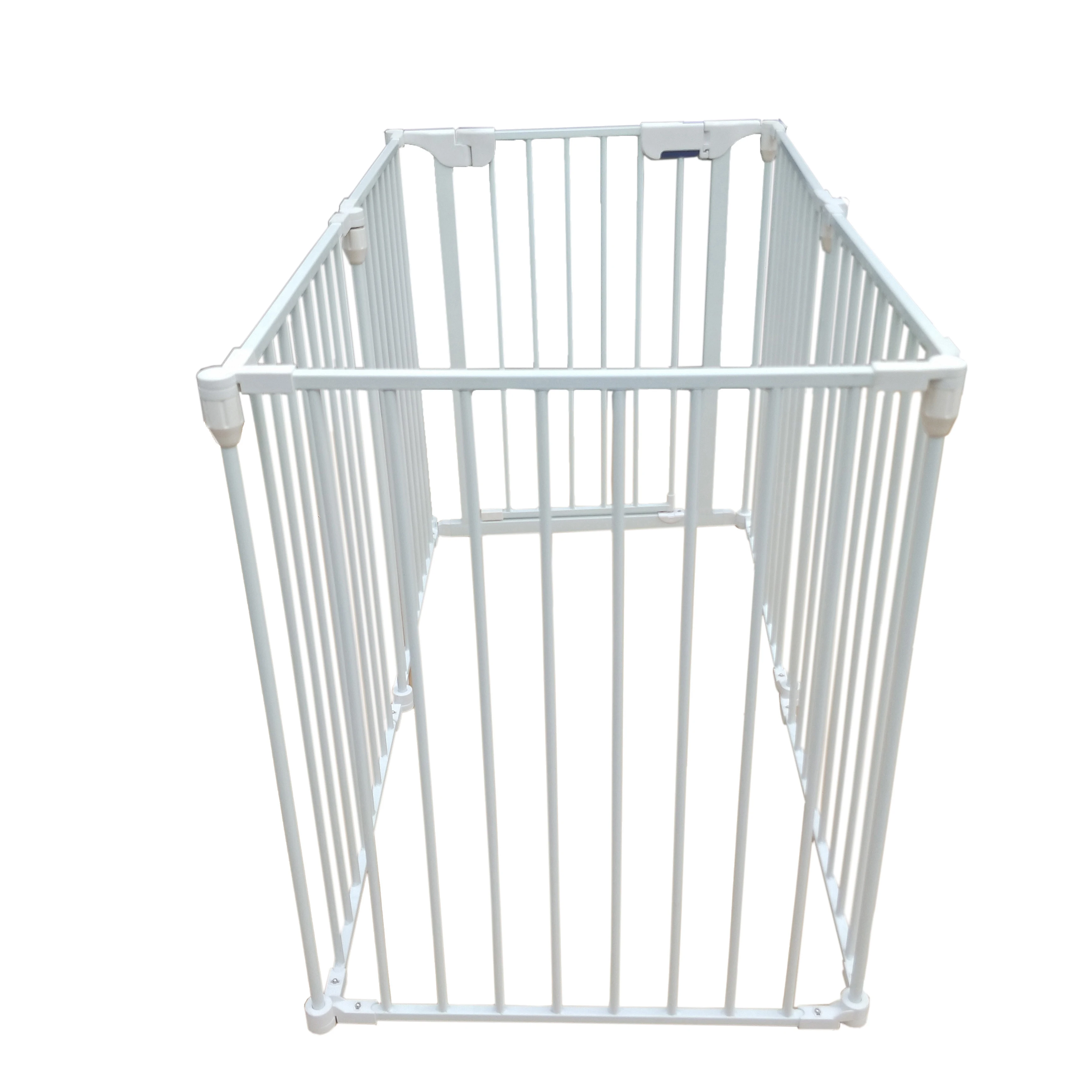 Регулируемые белые портативные домашние детские защитные двери и барьер для детей