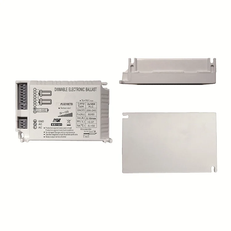 [PL plug lamp use] 0/1-10V dimmable electronic ballast 220V tow two models 13W 26W
